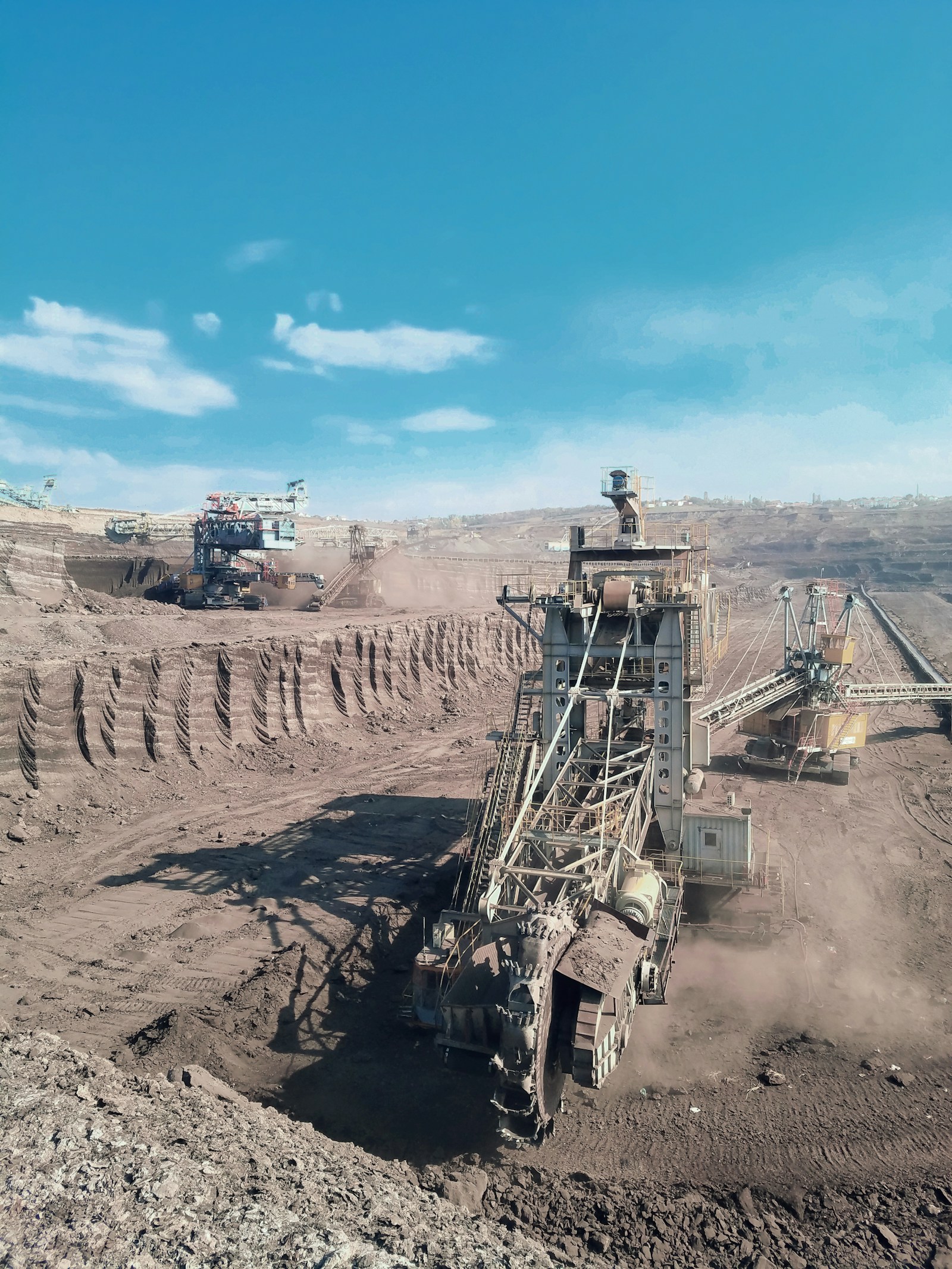 Chrome mining operation in South Africa